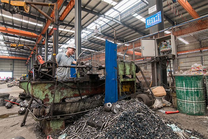 长葛网架配件车间