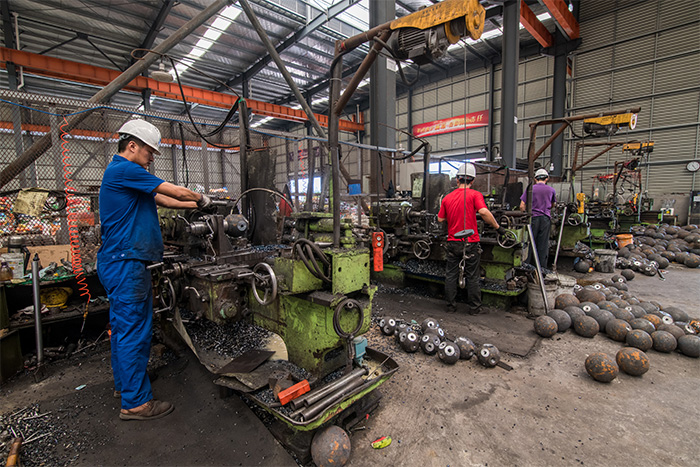 长葛网架配件车间